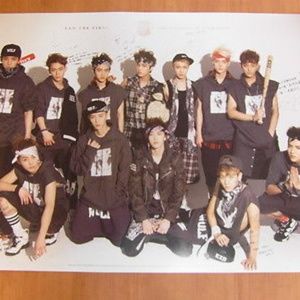 EXO the first class signed poster
